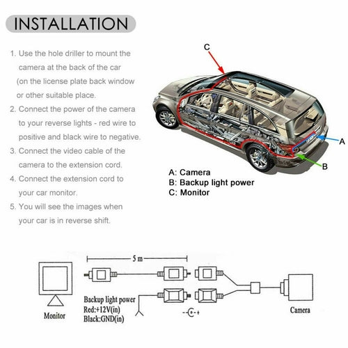 1080p HD Reverse Camera
