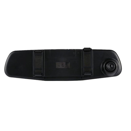 1080P HD Rearview Mirror Dash Cam w/Dual Cameras