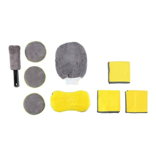 Dunlop Car Cleaning Kit - 9 Pieces